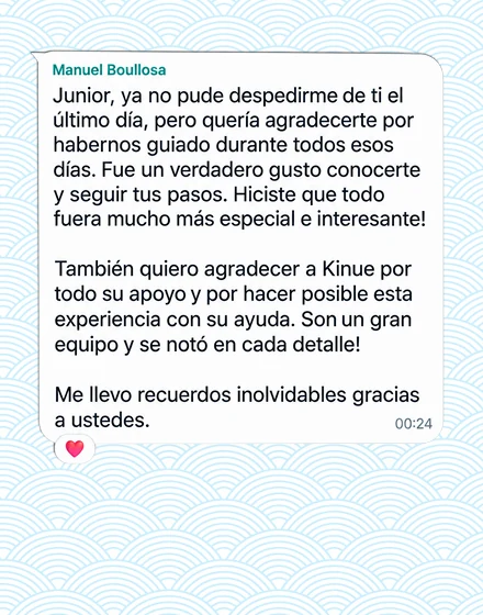 Message from a traveler