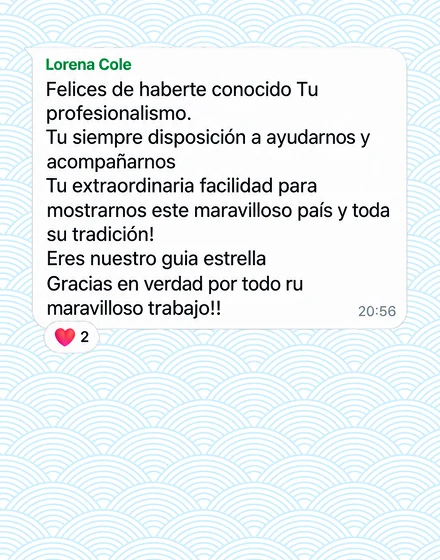 Message from a traveler